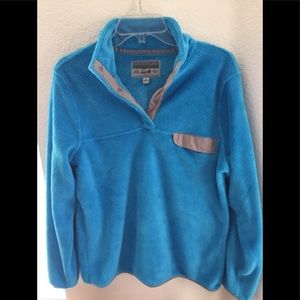 Top, blue, light weight, women’s small